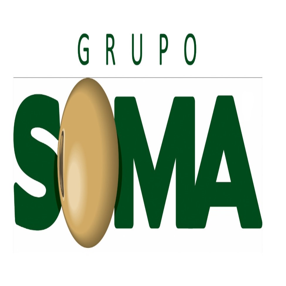 Logo da marca Grupo SOMA, registrada com A Dama das Marcas