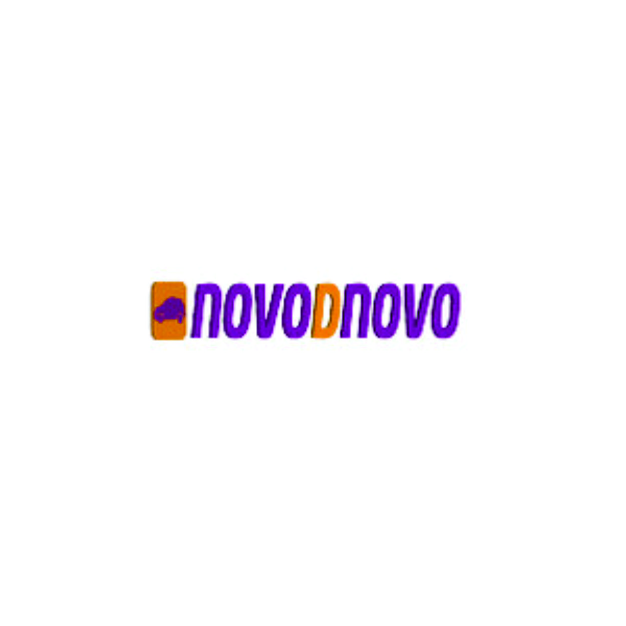 Logo da marca Novo D'Novo, registrada com A Dama das Marcas