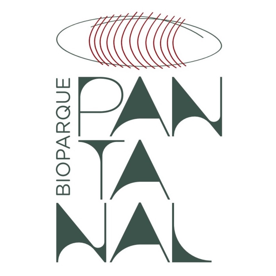 Logo da marca Bioparque Pantanal, registrada com A Dama das Marcas