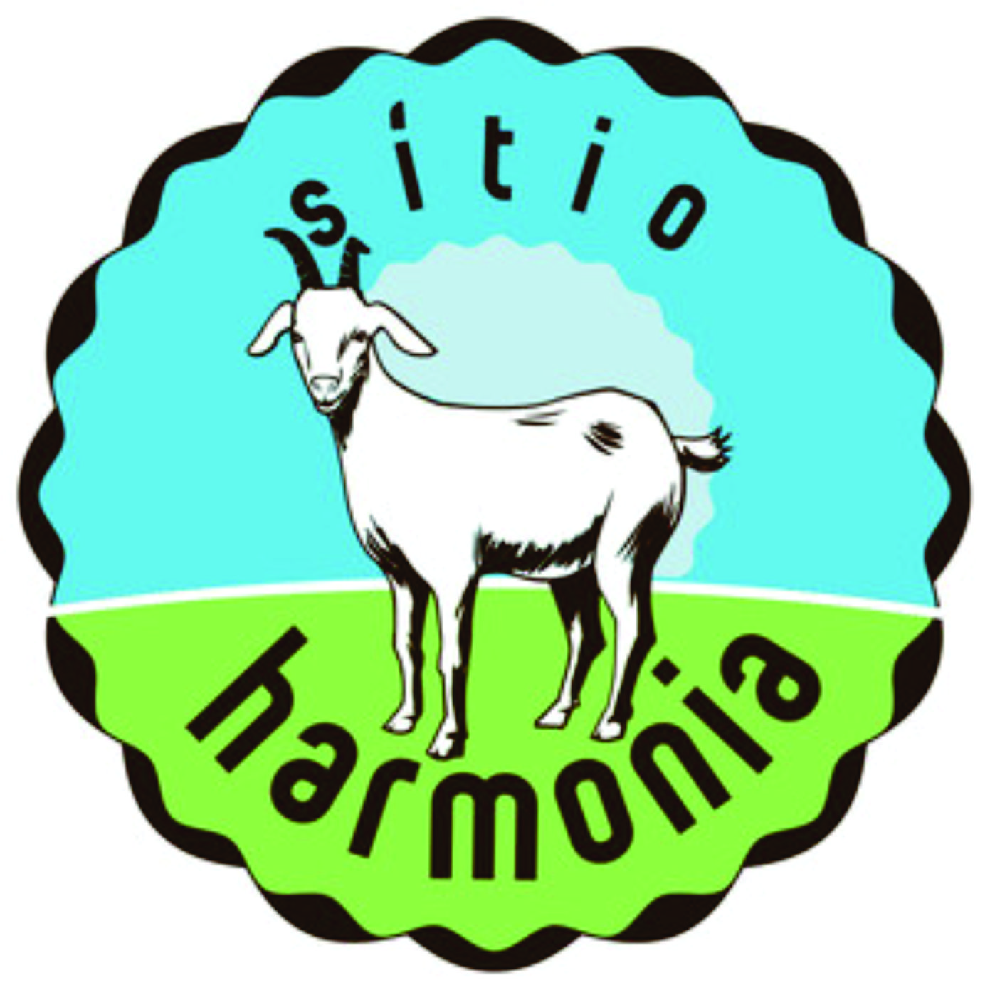 Logo da marca Harmonia, registrada com A Dama das Marcas