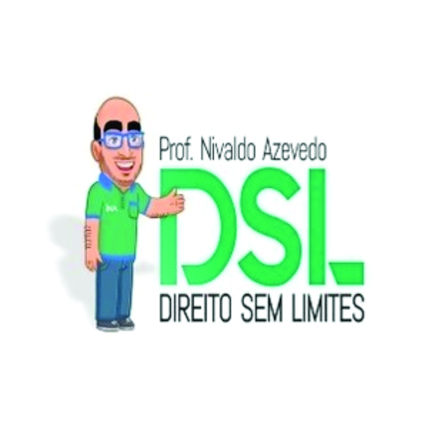 Logo da marca Prof. Nivaldo, registrada com A Dama das Marcas