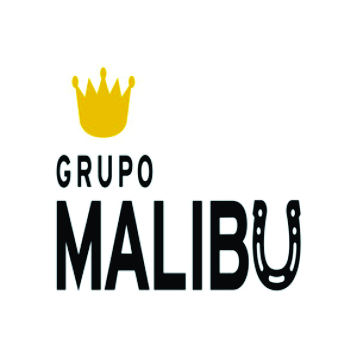 Logo da marca Malibu, registrada com A Dama das Marcas